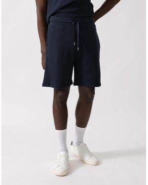 BOSS Boss Structure Loungewear Shorts - Blue