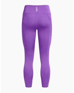 Under Armour Fast Solid Patterned Shapewear Leggings - Purple