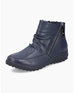 Rieker Ladies Boots 59585-14 - Blue