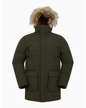 Mountain Warehouse Fern Water Resistant Padded Parka - Green