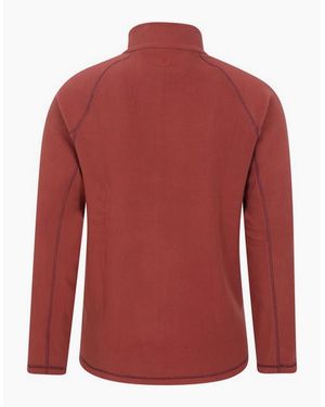 Mountain Warehouse Ashbourne Ii Half Zip Fleece Top - Red