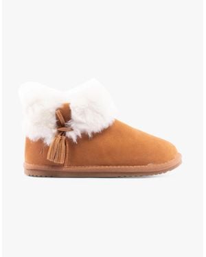 Hush Puppies Ayana Slippers Tan - Brown