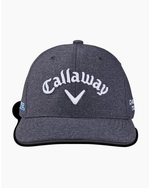Callaway Apparel Wordmark Logo Pre Curved Brim Cap - Blue