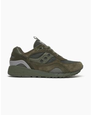 Saucony Shadow 6000 Gore-Tex Trainers - Green