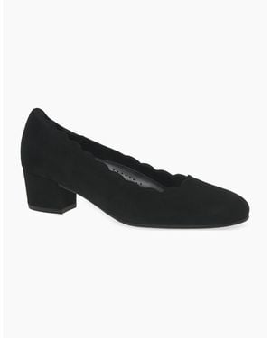 Gabor Gigi Court Shoes - Black