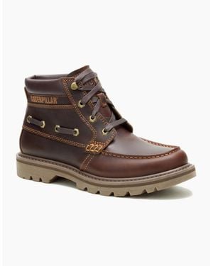 Caterpillar Colorado Boat Mid British Tan P726610 Boots - Brown
