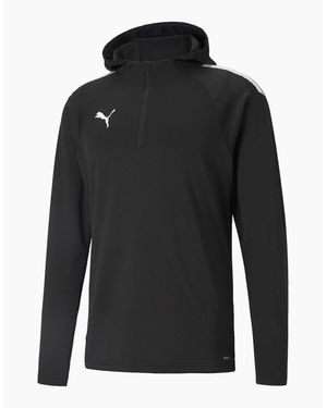 PUMA Teamliga Training Fleece Hoody - Black
