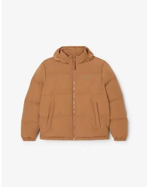 Lacoste Puf Jacket - Brown