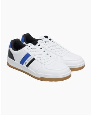 Ben Sherman Curve Mod Stripe Trainers - White