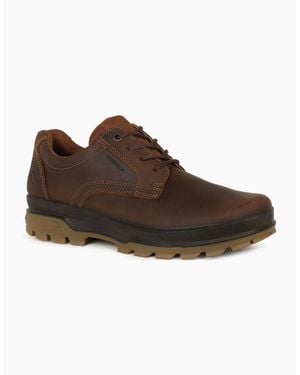 Ecco Rugged Track Walking Shoes - Brown