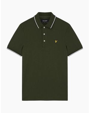 Lyle & Scott Lyle & Scott Tipped Polo Shirt - Green