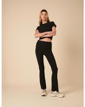 Nobody's Child Rib Yoga Trousers - Natural