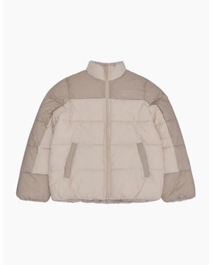 Reebok Rb2110 Reversible Puffer - Natural