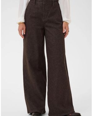 Cream Visti Jeans - Brown