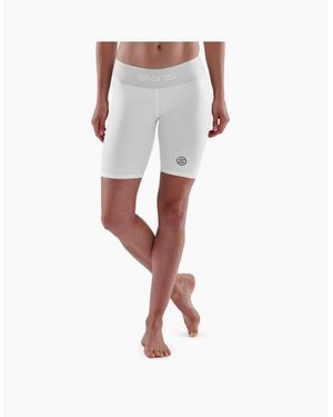 Skins Series 1 Skinny Fit Athletic Shorts - White