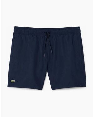 Lacoste Quick-Dry Swim Shorts - Blue