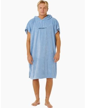 Rip Curl Rip Curl Brand Hooded Towel Poncho - Blue
