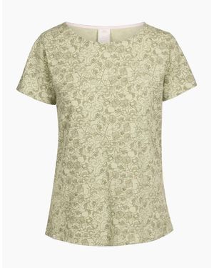 Trespass Ladies Simona Leaves Top - Green