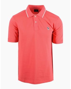 Paul Smith Reg Fit Polo Shirt - Red