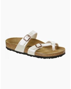 Birkenstock Mayari Birko Flor Sandals - Metallic