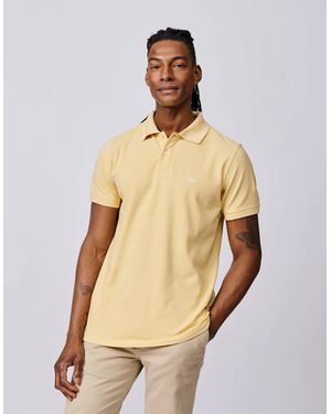 aubi Oliver Pique Polo - Natural