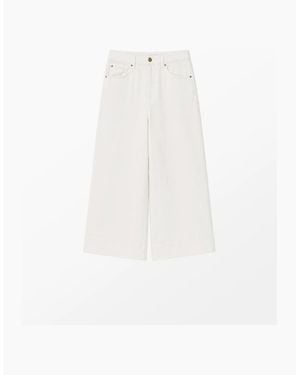 Ro&zo Denim Culottes - White