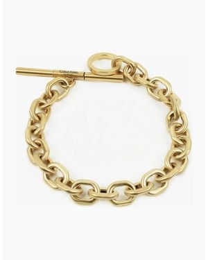 Calvin Klein Anklet - Metallic