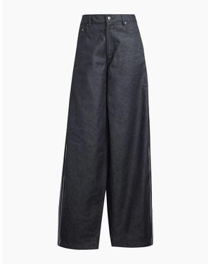 adidas Originals Wide Leg Jeans - Blue