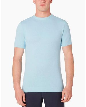 Remus Uomo Short Sleeve T-Shirt Light - Blue