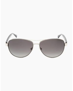 Kate Spade Fara Gradient Lens Palladium Sunglasses - Grey