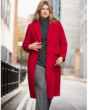 Live Unlimited London Wool Blend Tailored Coat