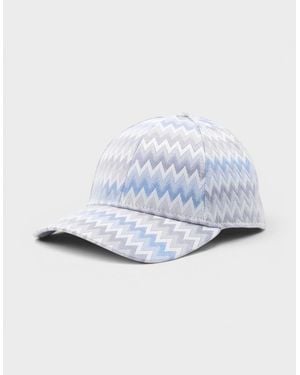 Missoni Zig Zag Baseball Cap - White