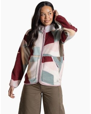 Craghoppers Dante Patterned Full Zip Fleece - Brown