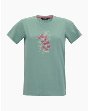 Regatta Ladies Filandra Vx Bloom T-Shirt - Green