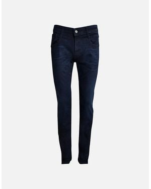 Replay Anbass Dark Slim Fit Denim Jeans - Blue