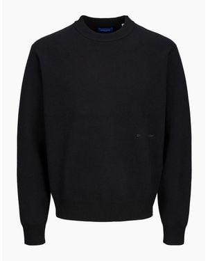 Jack & Jones Regular Fit Long Sleeve Crew Neck Jumper - Blue