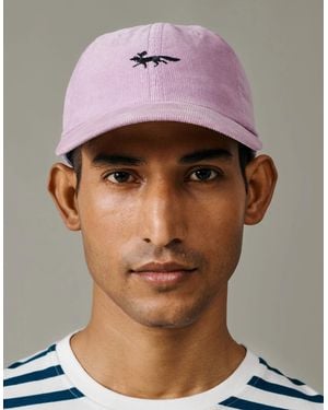 aubi Dearne Cord Cap - Pink