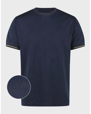Luke 1977 Luke1977 Arriba Textured T-Shirt - Blue
