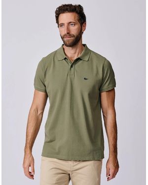 aubi Oliver Pique Polo - Green