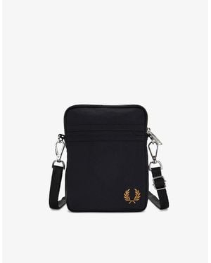 Fred Perry Brentham Small Side Bag - Black