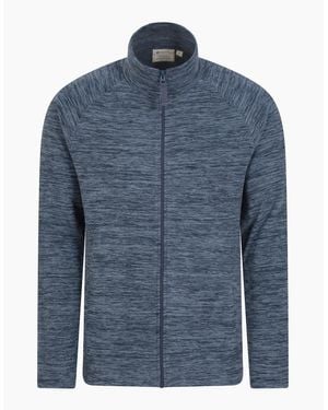 Mountain Warehouse Snowdon Ii Full Zip Fleece Jacket - Blue