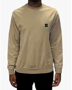OUTHERE Small Logo Sweatshirt - Natural