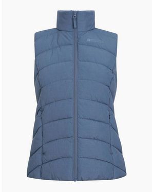 Mountain Warehouse Ladies Opal Padded Gilet - Blue