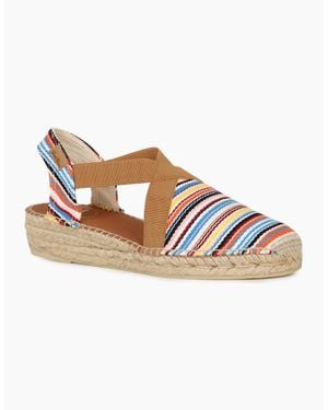 Toni Pons Vinaros Low Wedge Sandals - White