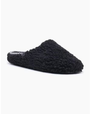 Hush Puppies Good Teddy Polyester Slippers - Blue