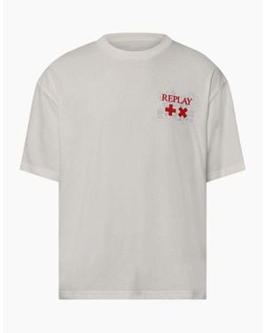 Replay X Martin Garrix T Shirt - White