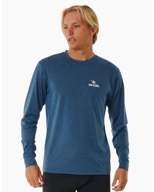 Rip Curl Rip Curl Stack Upf Long Sleeve Rash Vest - Blue