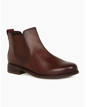 Gabor Hustle Ankle Boots - Brown