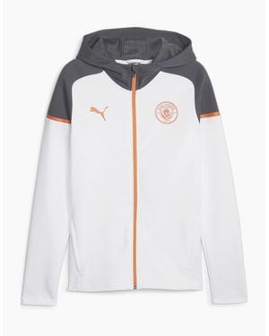 PUMA Casuals Hooded Jkt Hoody - White