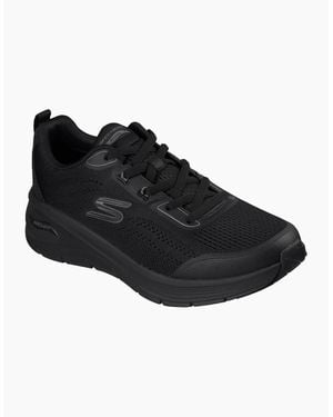 Skechers Arch Fit 3.0 Prawsper Textile Mesh/Tpu Trainers - Black